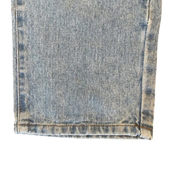 Vintage Mens BCC Blues Light Wash High-Waisted Denim Jeans 33x30 - Picture 10 of 14